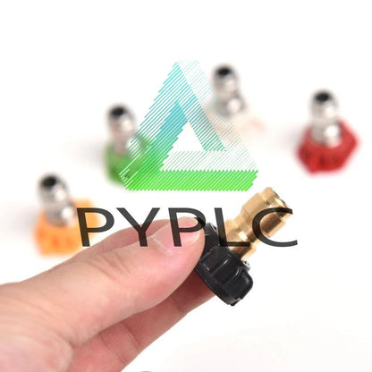 1/4" Quick Connect Car Wash 4.0 GPM 5 Pcs Pressure Washer Spray Nozzle Tips Jet