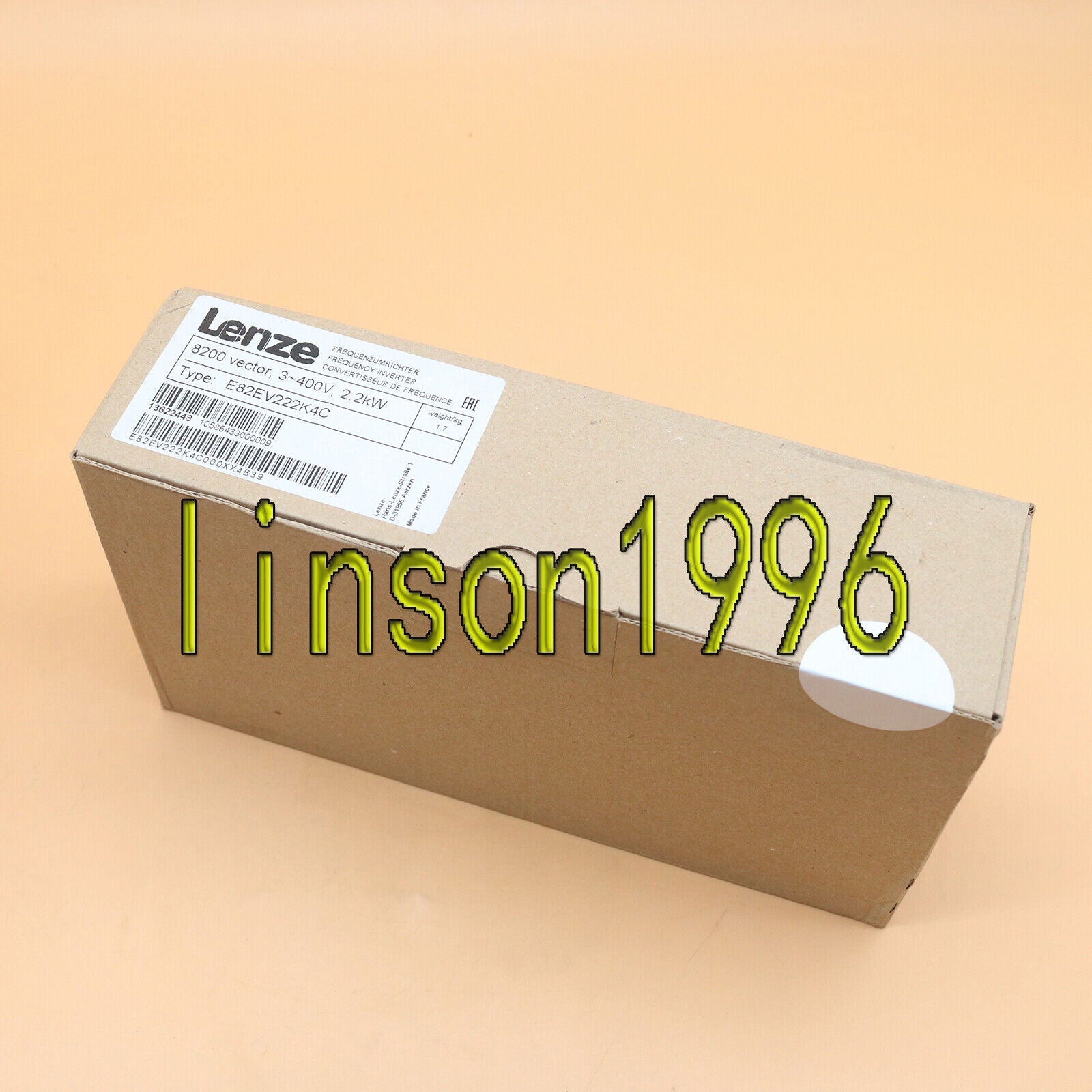 Lenze Inverter E82EV222K4C In Box One Year Model E82EV222K4C - LENZE