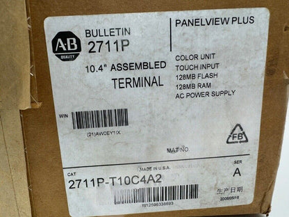 Allen Bradley PanelView Plus 1000 Touch/Color Terminal US AB - ALLEN BRADLEY