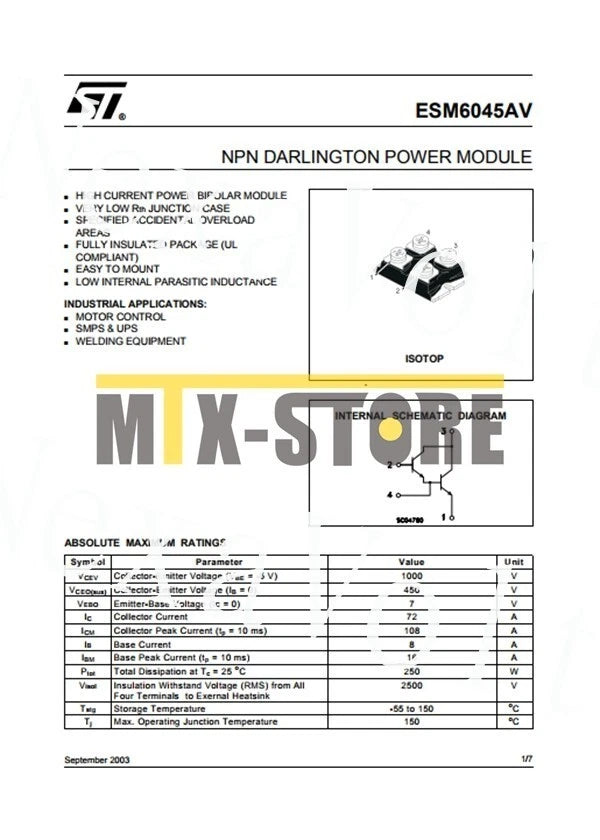 1PCS Module ST ESM6045AV Quality Assurance