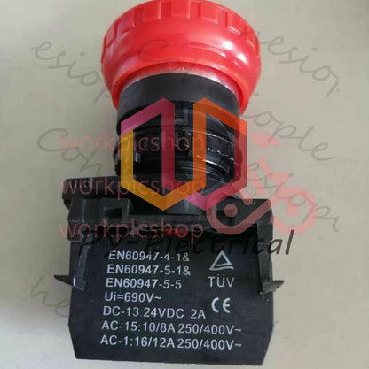 1PCS KEDU HY57B Emergency Stop Push Button Switch