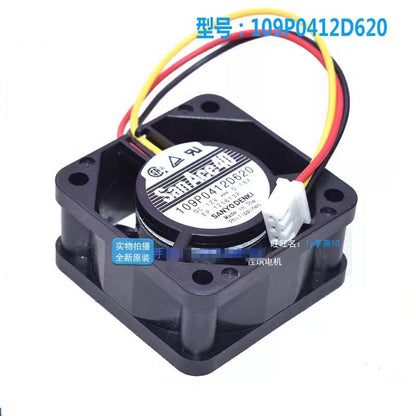 Sanyo 109P0412D620 DC12V 0.18A 40*40*20mm 4cm Cooling Fan