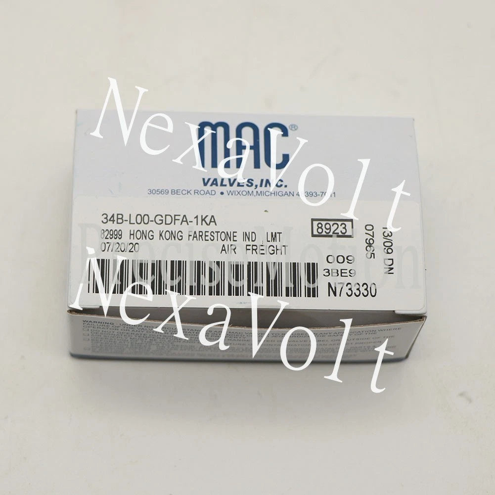 1Pcs For 34B-L00-GDFA-1KA 34BL00GDFA1KA solenoid valve