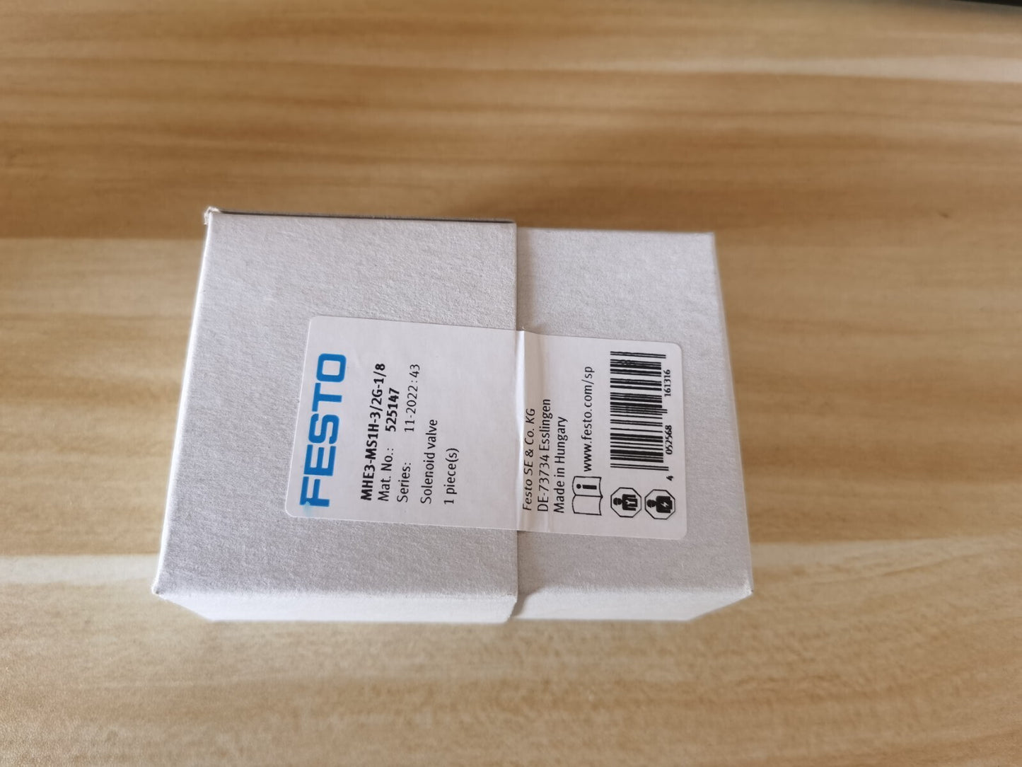 1PC Festo MHE3-MS1H-3/2G-1/8 525147 Solenoid Valve