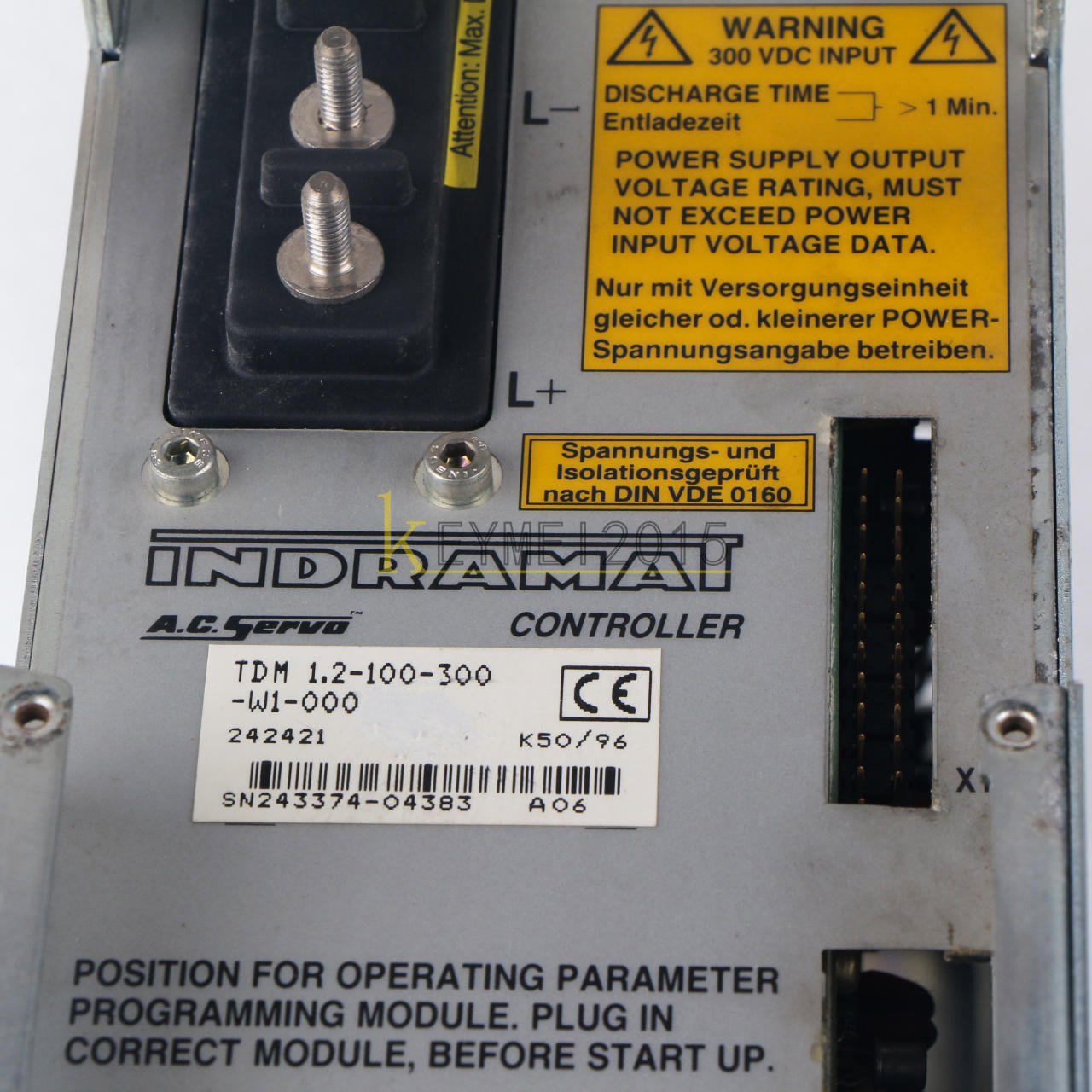 Used 1PCS Rexroth TDM1.2-100-300-W1-000 - REXROTH
