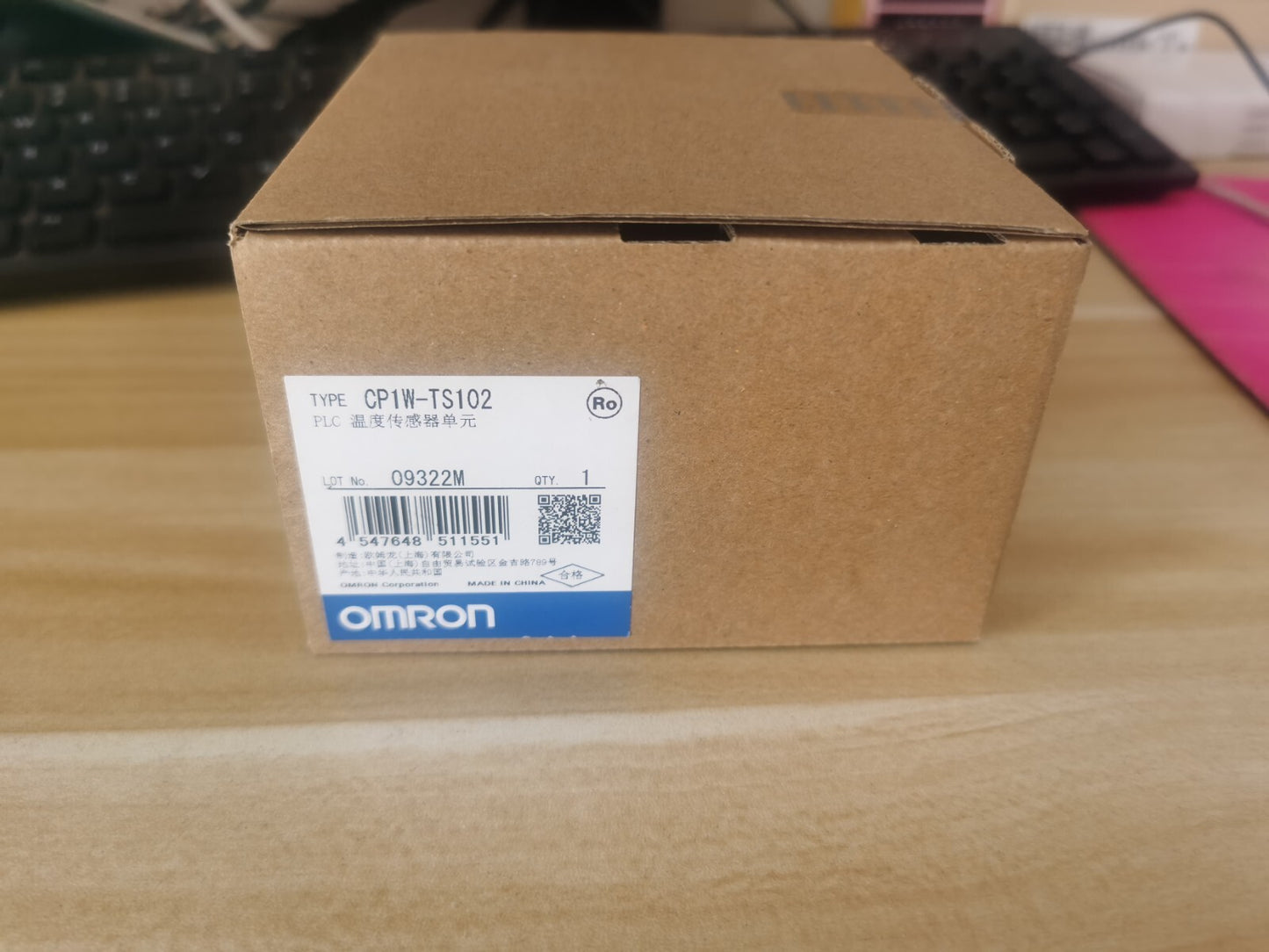 1PCS Omron CP1W-TS102 CP1WTS102 Temperature Sensor Unit In Box