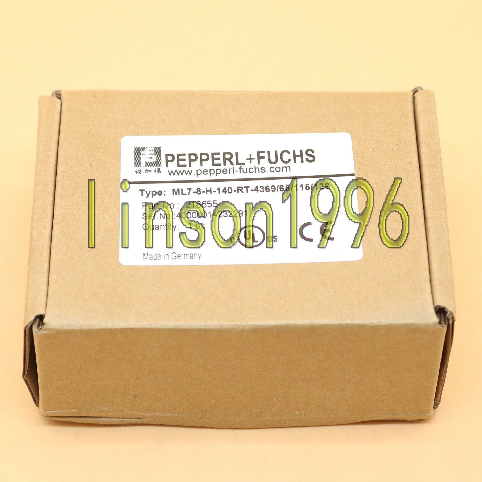One Pepperl+Fuchs ML7-8-H-140-RT-4369/65/115/136 Sensor Fast Ship - PEPPERL+FUCHS