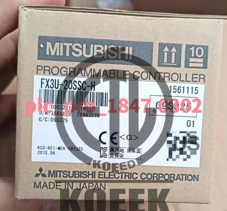 FX3U-20SSC-H 1PCS Mitsubishi FX3U-20SSC-H PLC Module Deliver quickly