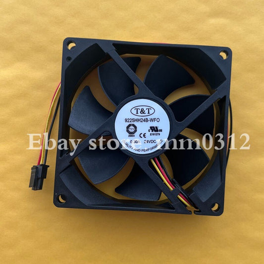 T&T 9225HH24B-WFO 9225 DC24V 0.30A 9CM 3-Pin Inverter Cooling Fan