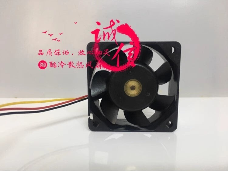 Sanyo San Ace60 109R0624J401 6025 24V 0.24A 6CM 3-Wire High Airflow Cooling Fan