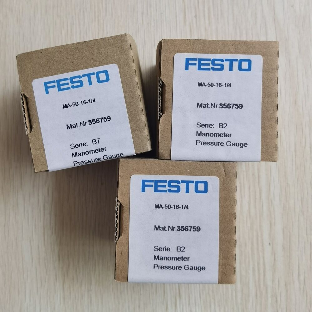 1pcs   Festo pressure gauge MA-50-16-1/4 356759 Quality assurance