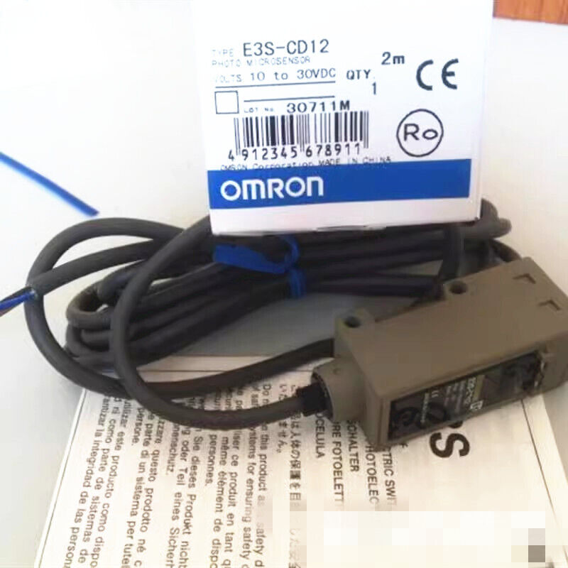 new 1pcs Omron E3S-CD12 2M Photoelectric Switch Sensor