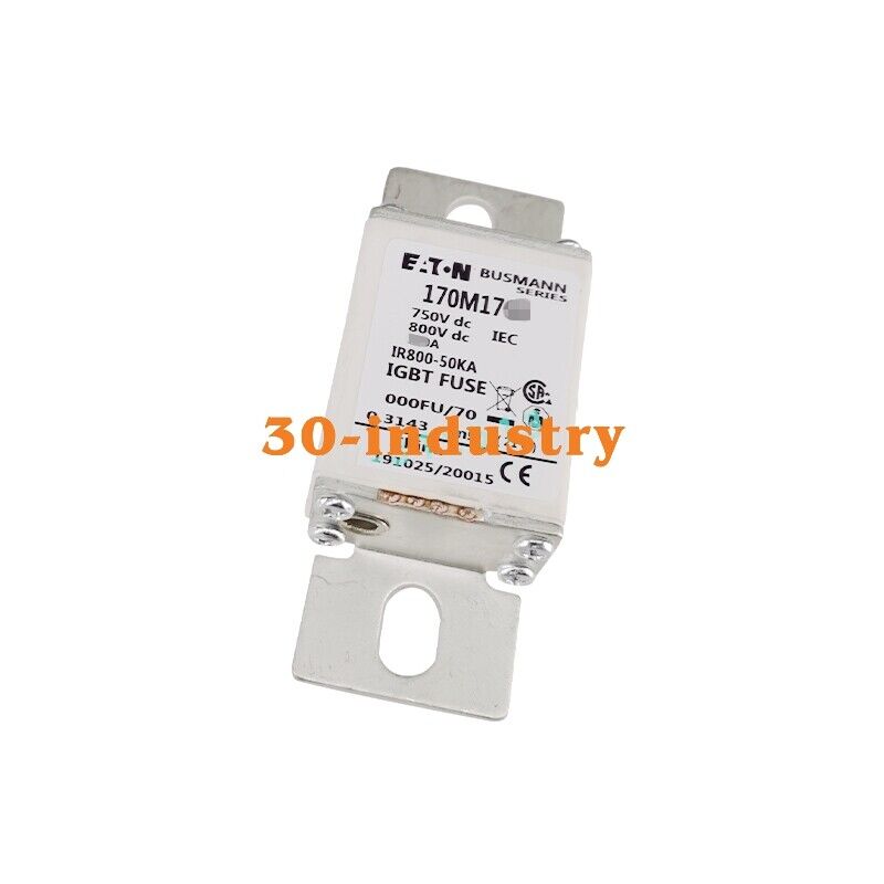 2PCS Bussmann Fuse 170M1750 750V 25A - Reliable Circuit Protection - BUSSMANN
