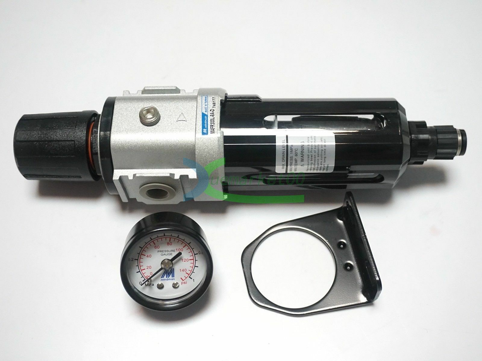new ONE Mindman MAFR300L-8A-D AIR Pressure Regulating Valve - MINDMAN