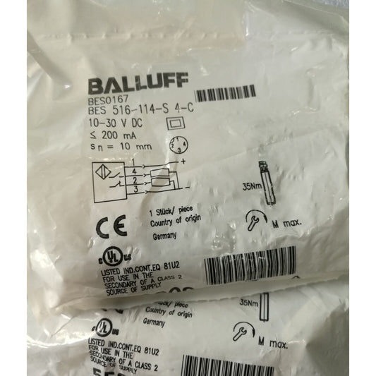 1PC BALLUFF BES 516-114-S4-C Proximity Switch Fast - BALLUFF