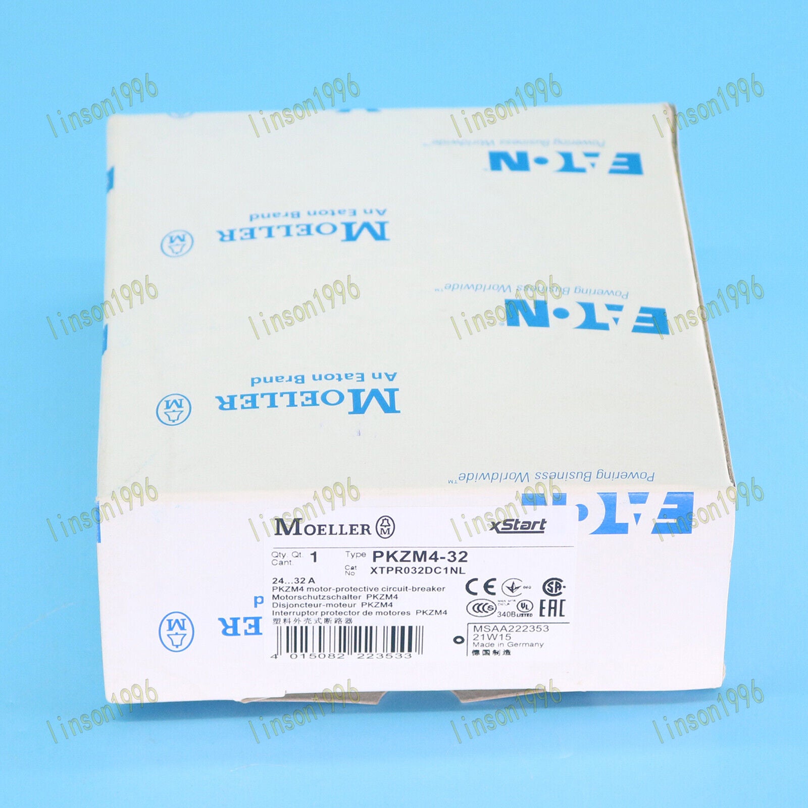 1PC Eaton PKZM4-33 Circuit Breaker - EATON