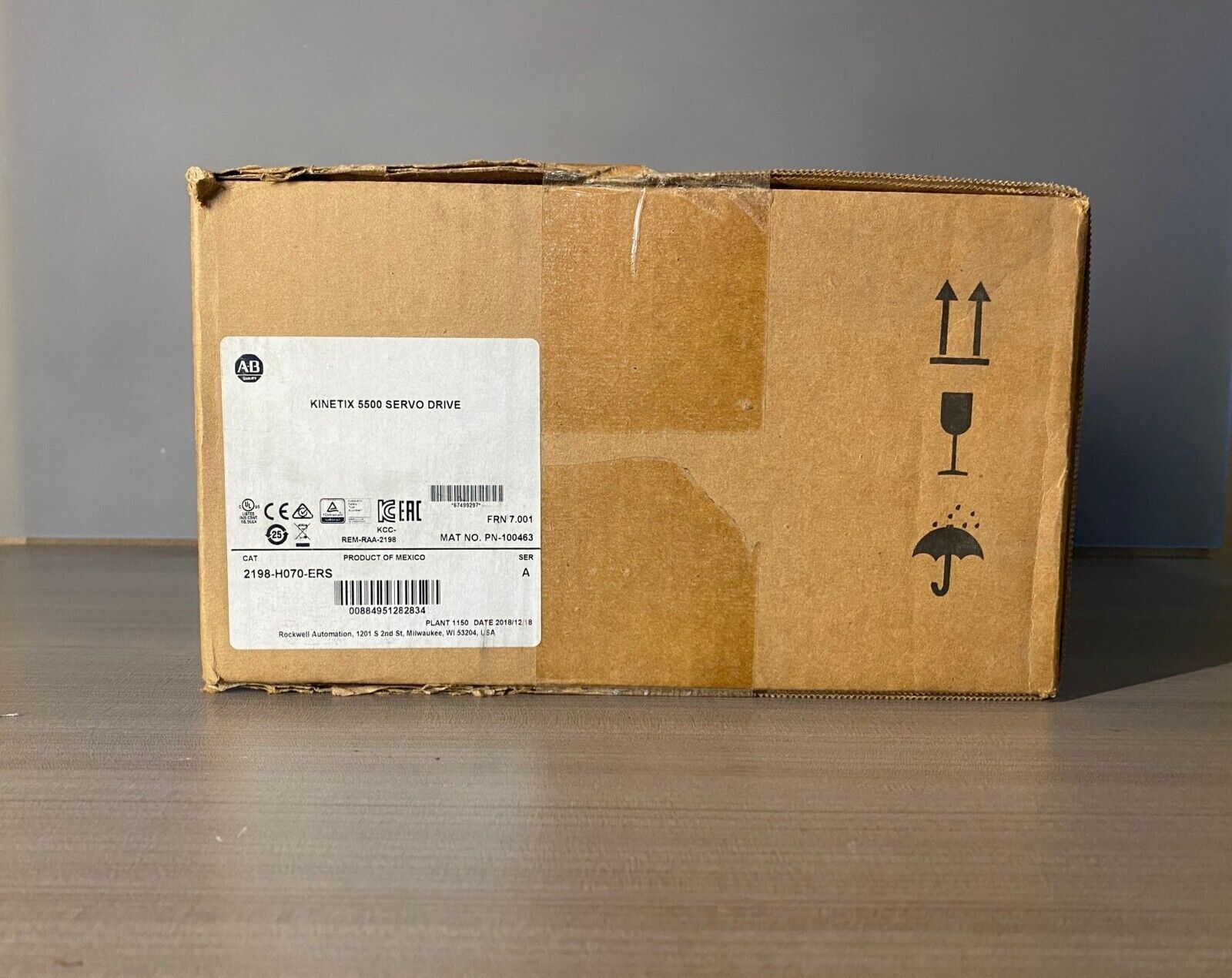 1PC New Product AB 2198-H070-ERS Kinetix 5500 Servo Drive - KINETIC