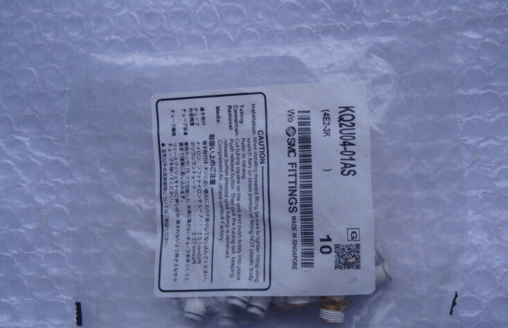 1Bag/10pcs SMC KQ2U04-01AS KQ2U0401AS Fittings Free Shipping #SM