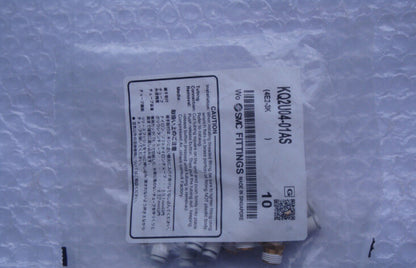 1Bag/10pcs SMC KQ2U04-01AS KQ2U0401AS Fittings Free Shipping #SM