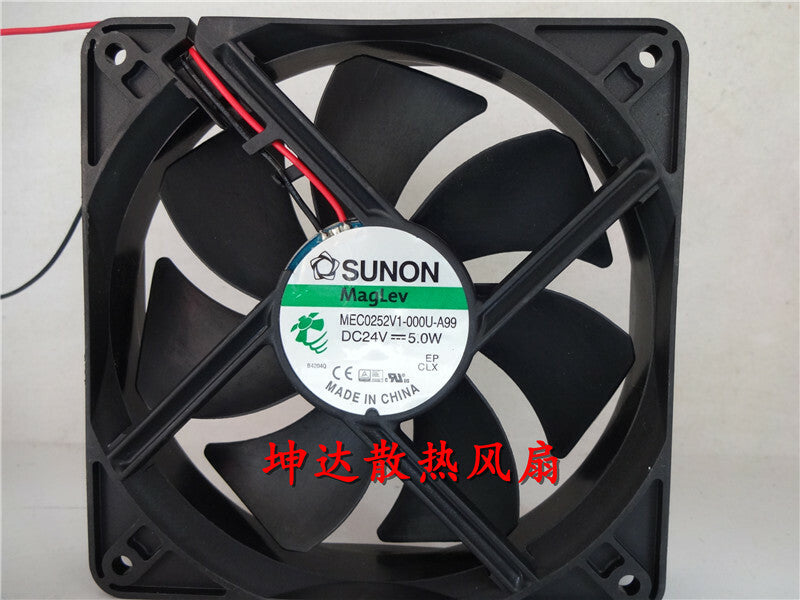 1pcs  Sunon MEC0052V1-000U-A99 120X120X25MM 24VDC DC fan