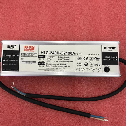 Meanwell HLG-240H-C2100A 250W 2100mA Waterproof LED Power Supply