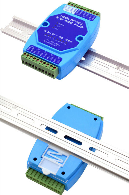 new 8-channel rs485 splitter 485 sharer Industrial grade optically isolated repeater - KOEED