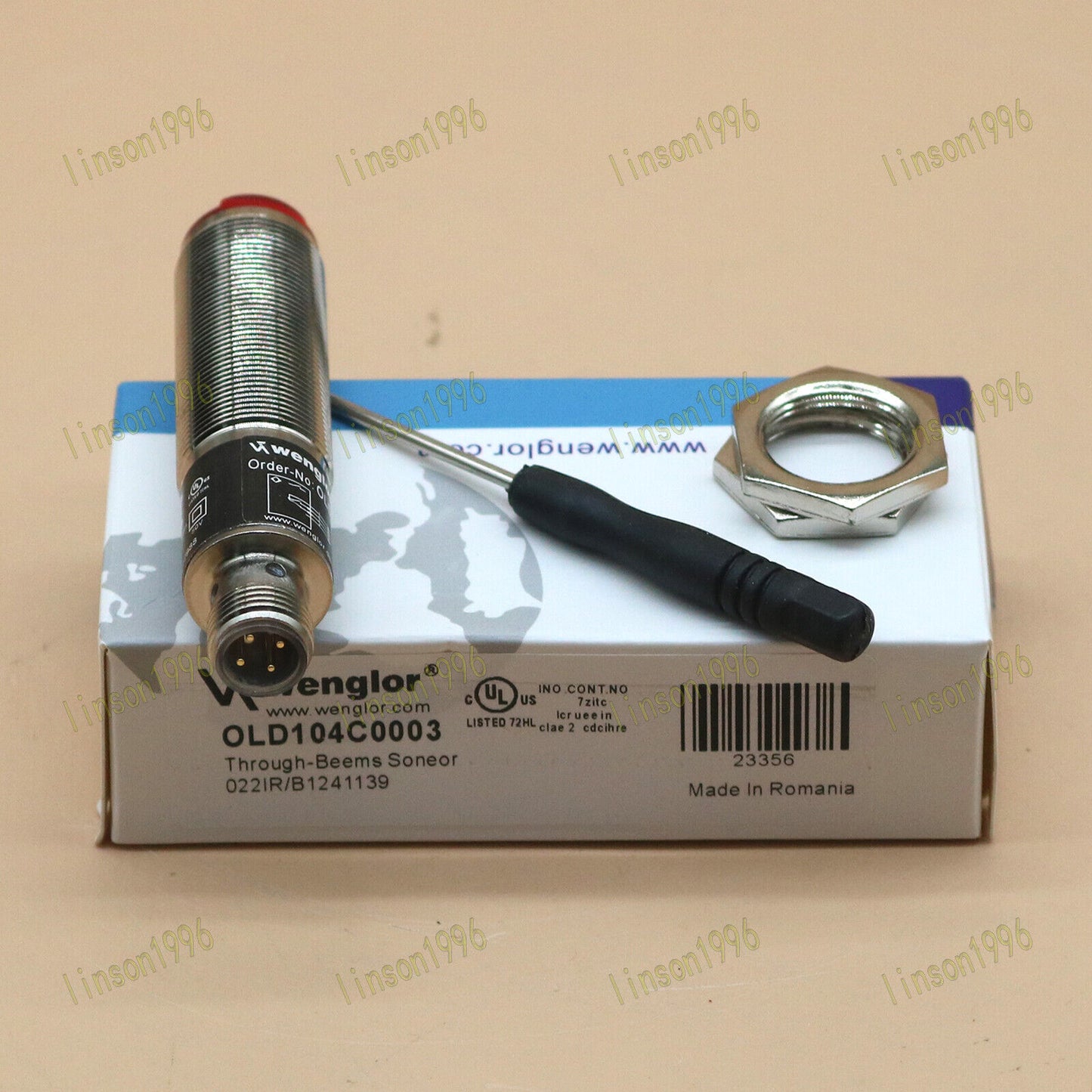 Wenglor Photoelectric Switch 1PC, model OLD104C0003, Fast Ship - WENGLOR