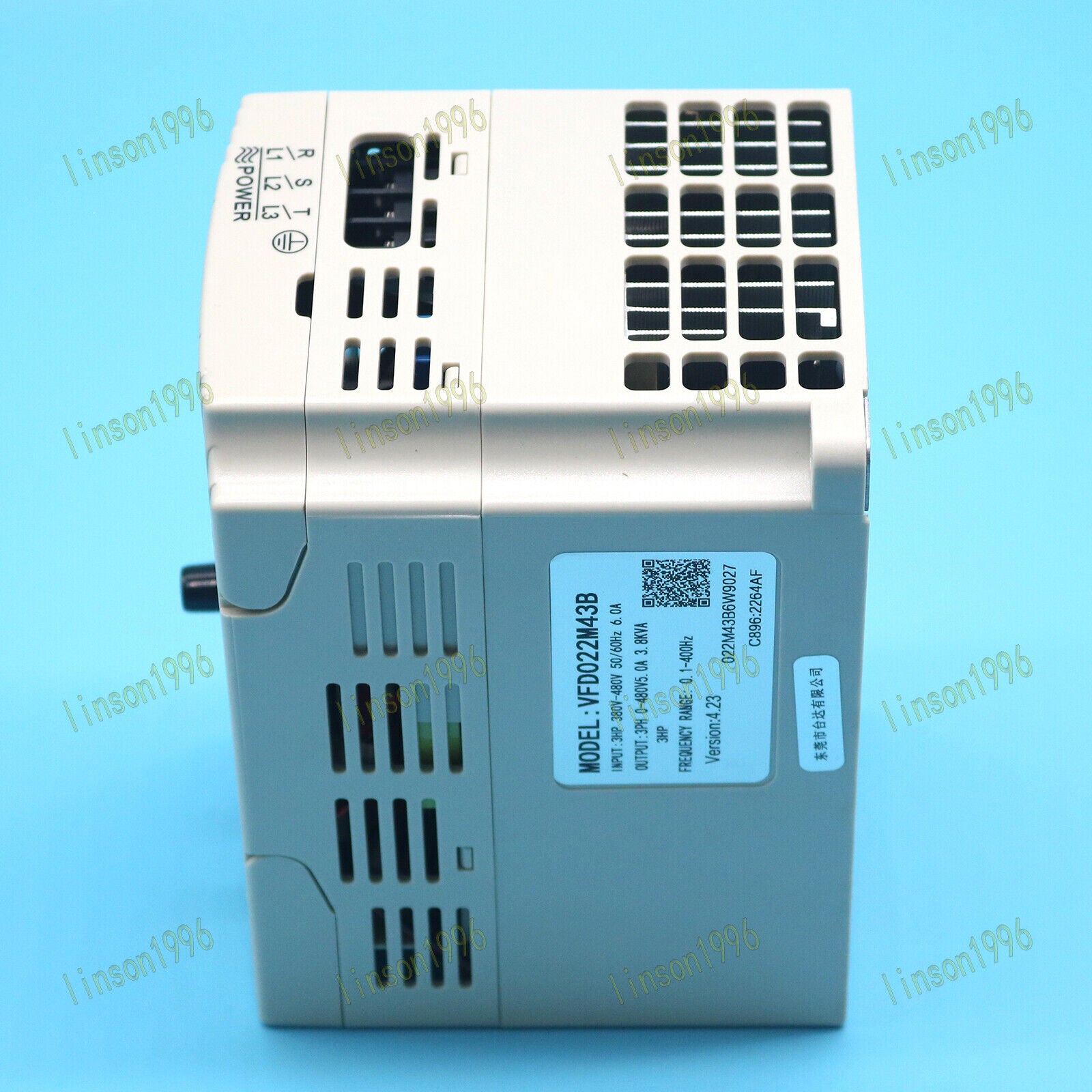 Delta Inverter VFD022M43B 380V 2.2KW 3-Phase Inverter with Tested Good Condition - DELTA