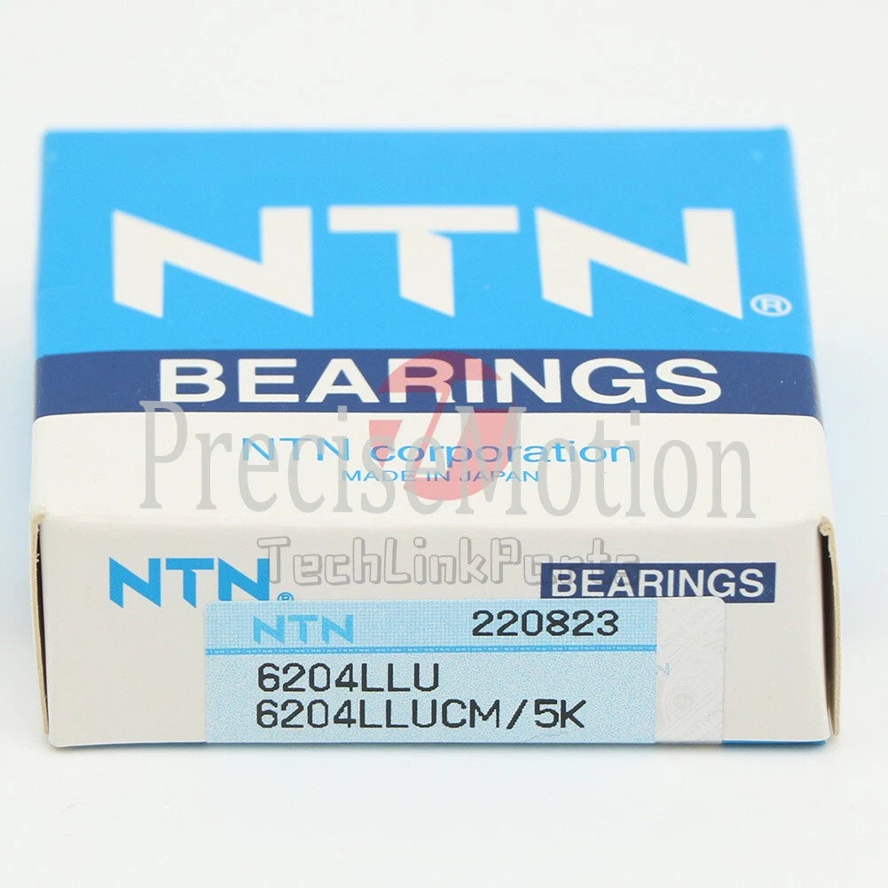 NTN 6204LU Deep Groove Ball Bearing 20x47x14mm #