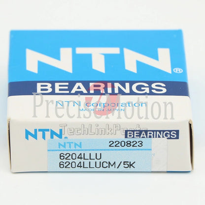 NTN 6204LU Deep Groove Ball Bearing 20x47x14mm #