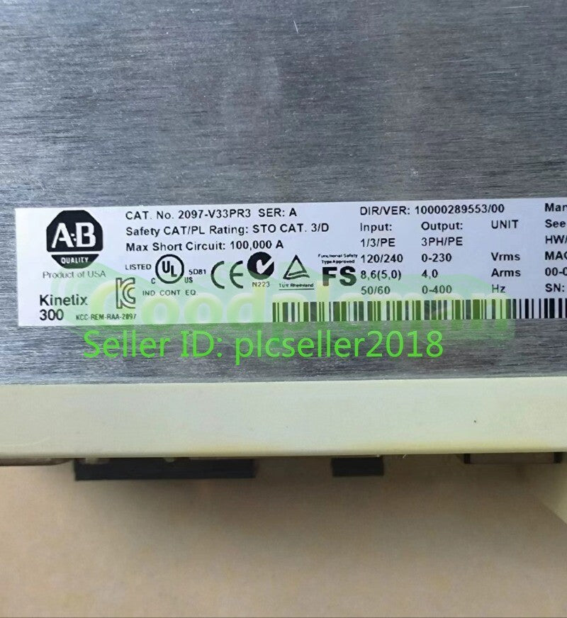 1 PC tested AB Servo Drive 2097-V33PR3 UPS