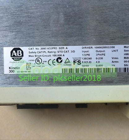 1 PC tested AB Servo Drive 2097-V33PR3 UPS