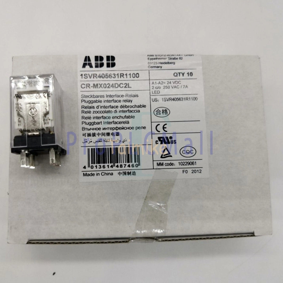 10Pcs/box abb CR-MX024DC2L RELAY MODULE