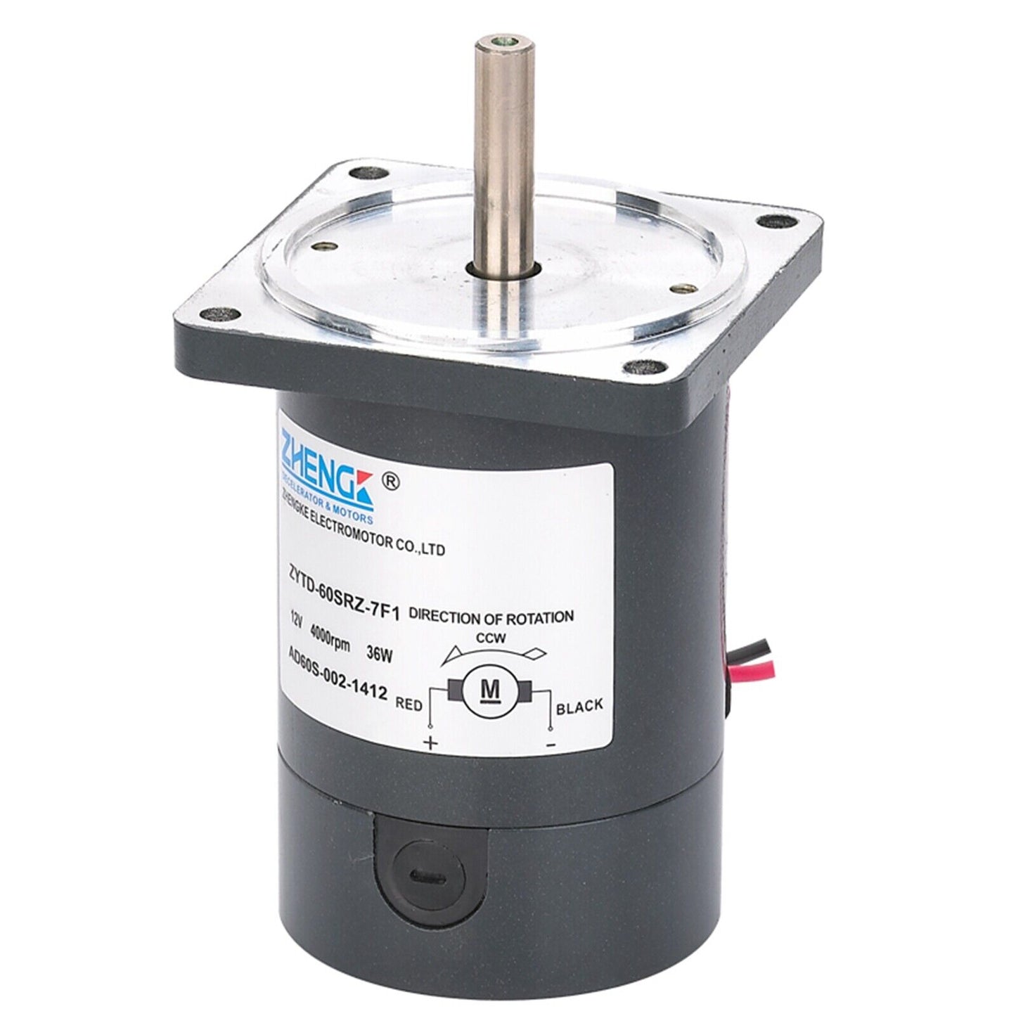 ZHENG ZYTD-60SRZ-7F1 Micro DC Double Ball Bearing - Small Size, High Efficiency, DC Motor Compatible - BRAND NAME: ZHENG