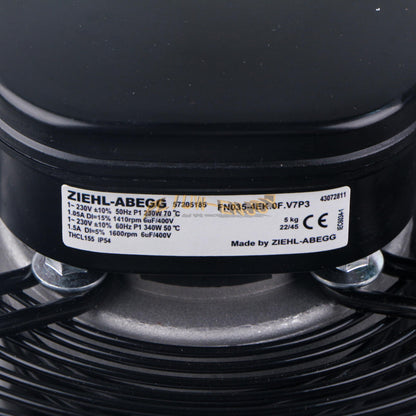 new 1PC ziehl-abegg FN035-4EK.0F.V7P3 cooling centrifugal fan - ZIEHL-ABECK