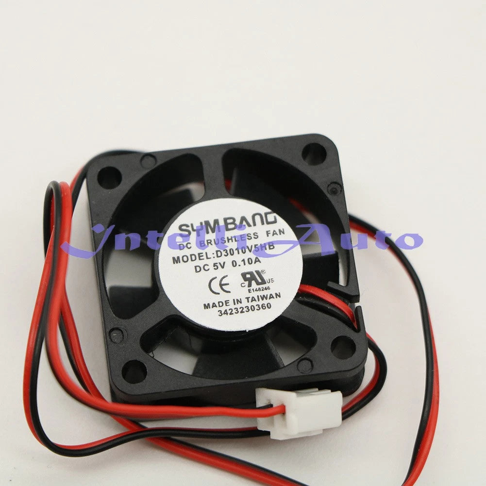 1PCS YM BANG D3010V5HB 3010 DC5V 0.10A 3CM 2-pin Inverter Cooling Fan