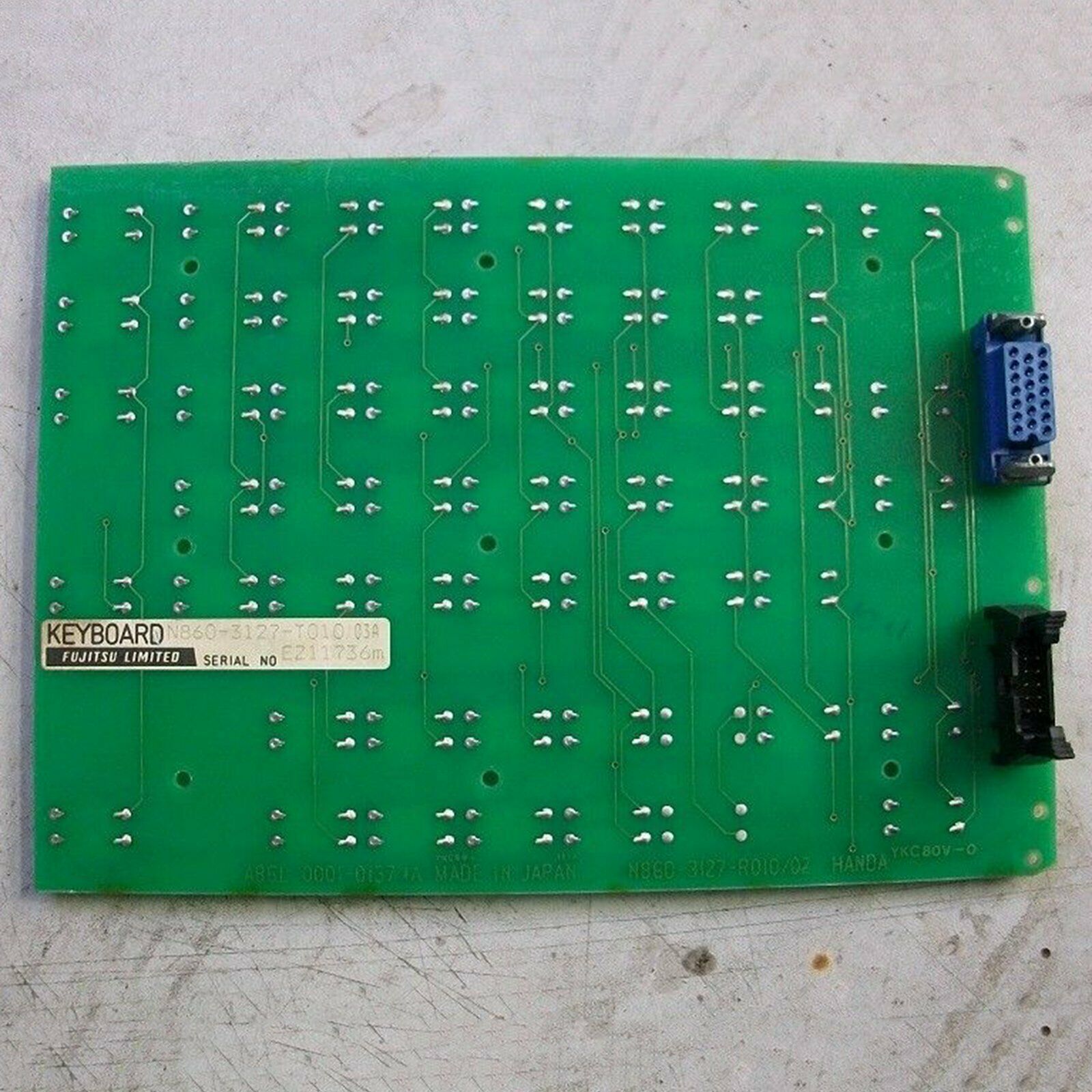 Used Fanuc N860-3127-R010 System Keyboard Switch – Fully Tested - FANUC