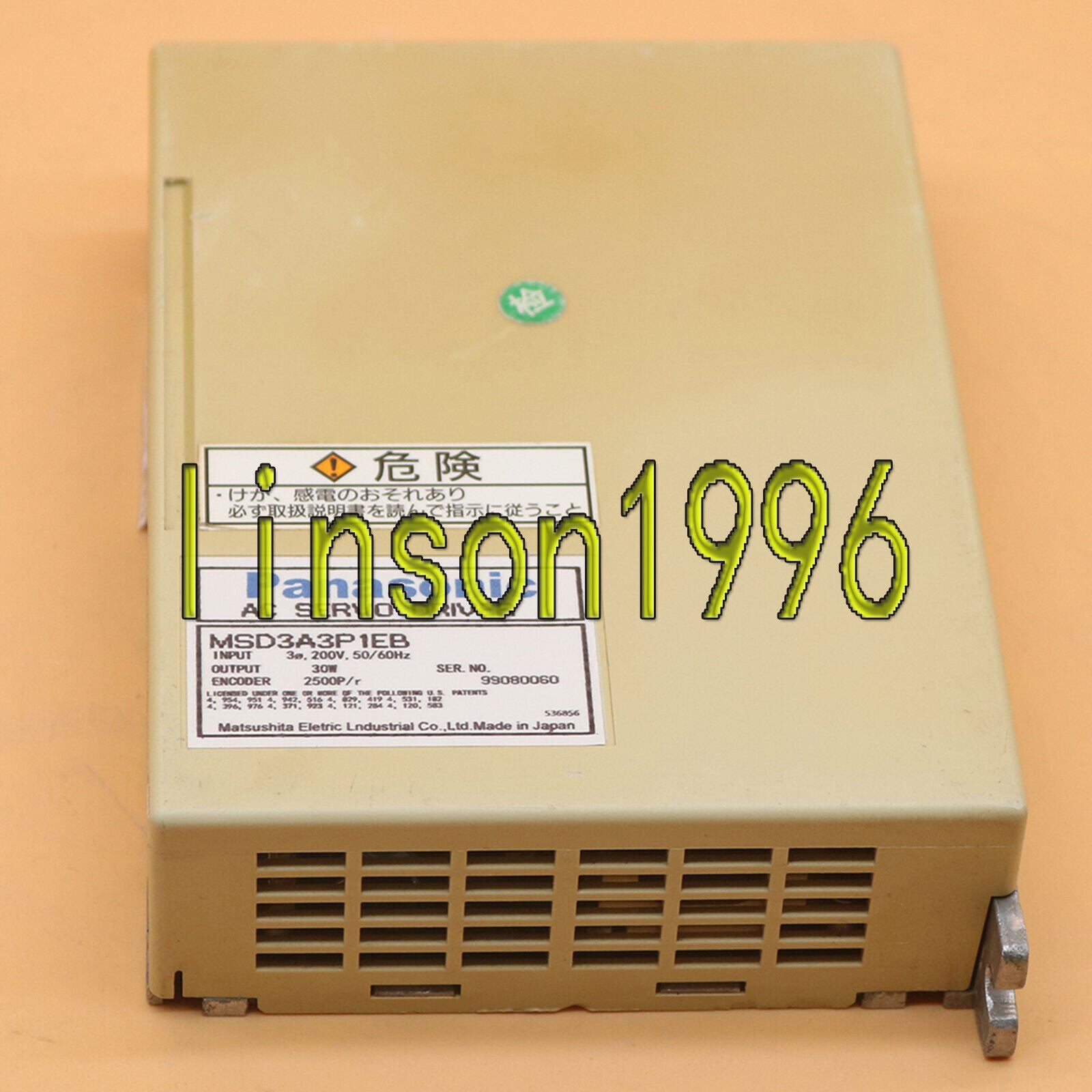 Panasonic MSD3A3P1EB AC Servo Drive - PANASONIC