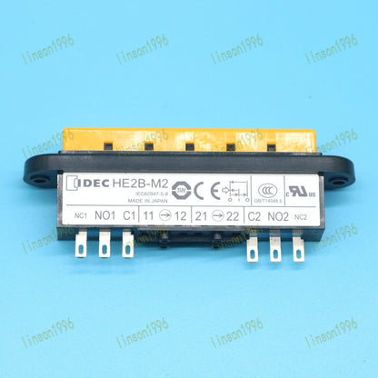 1PCS Robot Enable Switch Module IDEC HE2B-M2 Industrial Controller with 4-20MA Input Output - IDECCUBE
