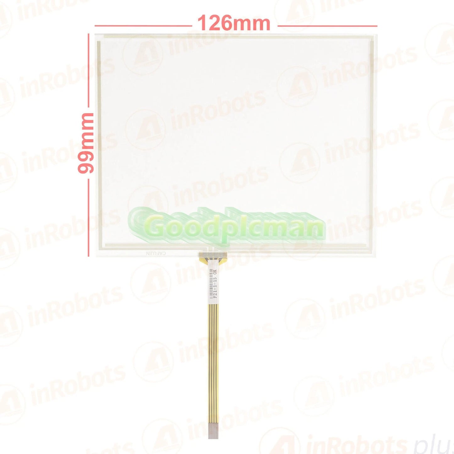 1PC For Yaskawa YRC1000 Teach Pendant JZRCR-APP01-1 Touch Screen Glass Panel