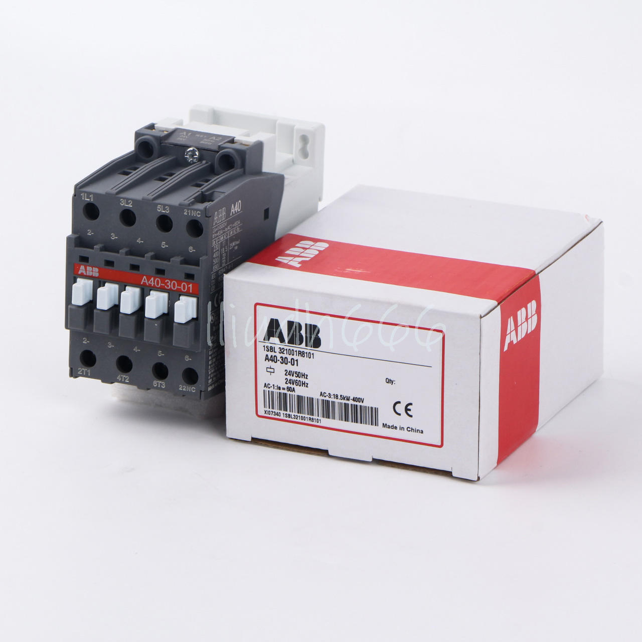 ABB AC Contactor AC24V – New One Model A40-30-01 - ABB