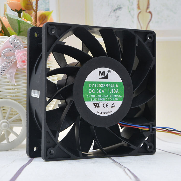 1pcs M DZ12038B24UA 30V 1.10A 12038 12CM Inverter Cooling fan