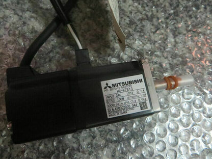 Used 100W Mitsubishi HC-KFE13 AC Servo Motor, tested and in good condition - MITSUBISHI