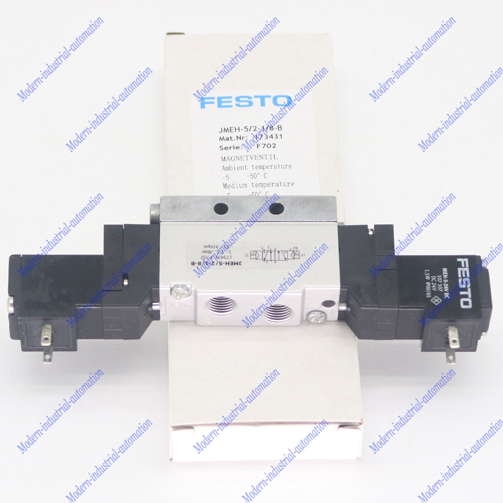 new 1pc FESTO solenoid valve JMEH-5/2-1/8-B 173431 ship - FESTO