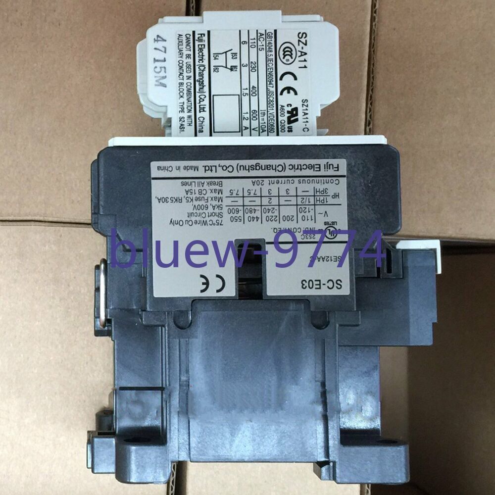 FUJI SC-E03 220VAC Contactors - FUJI