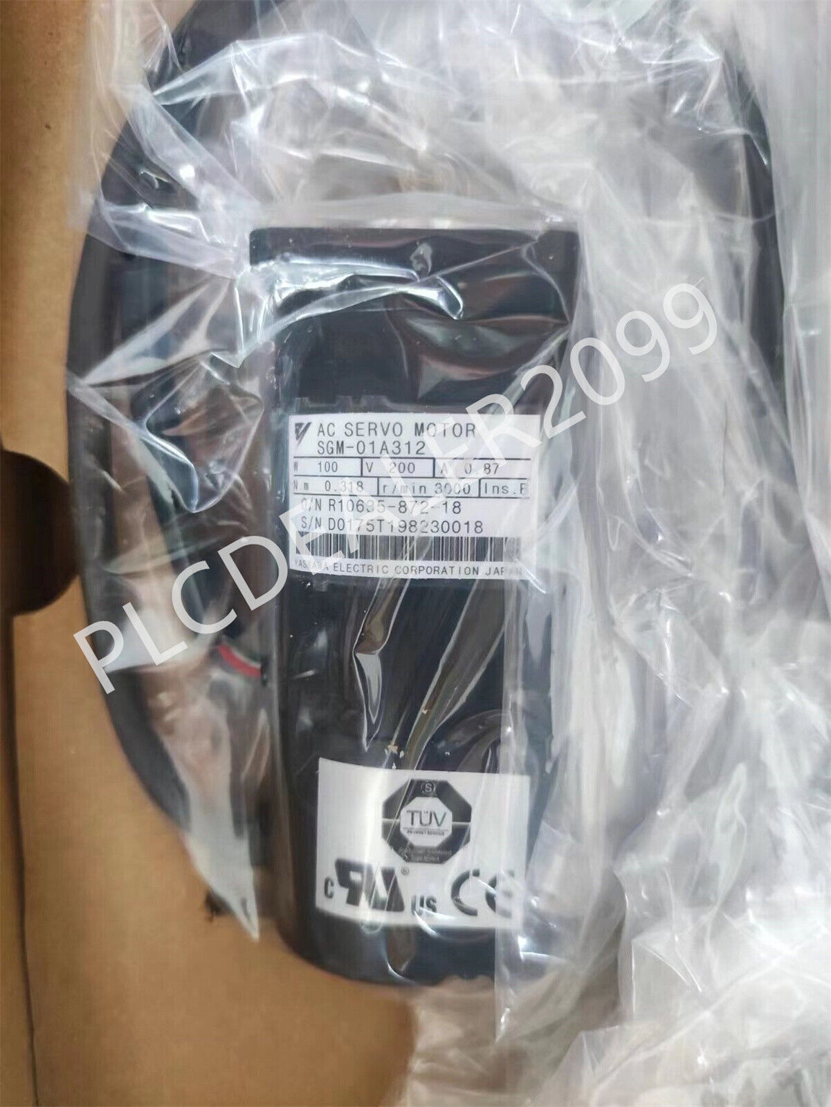 New Yaskawa SGM-01A312 Servo Motor - YASKAWA