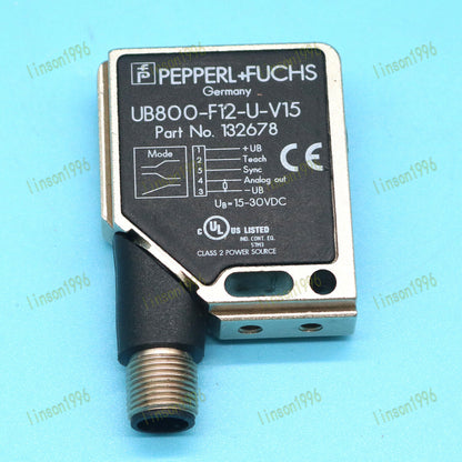 new 1PC Pepperl Fuchs UB800-F12-U-V15 ultrasonic sensor In Box One year - PEPPERL FUCHS