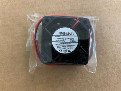 new NMB-MAT 4020 12V 0.25A 1608KL-04W-B70 4CM 2-wire cooling fan