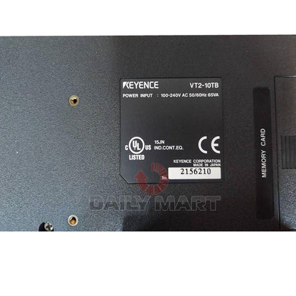 used & Tested KEYENCE VT2-10TB Touch Screen - KEYENCE