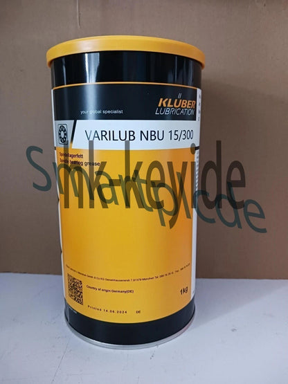 1PCS KLUBER Lubrication VARILUB NBU 15/300 Grease 1Kg (2.2LB) free shipping